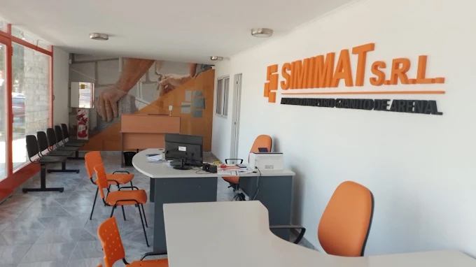 Frente del local de Simimat SRL en Venado Tuerto