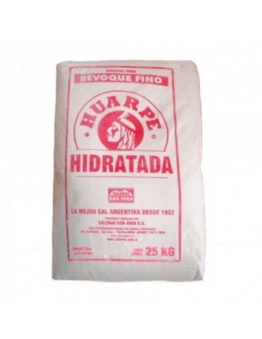 Cal hidratada Huarpe x 25 kgs.