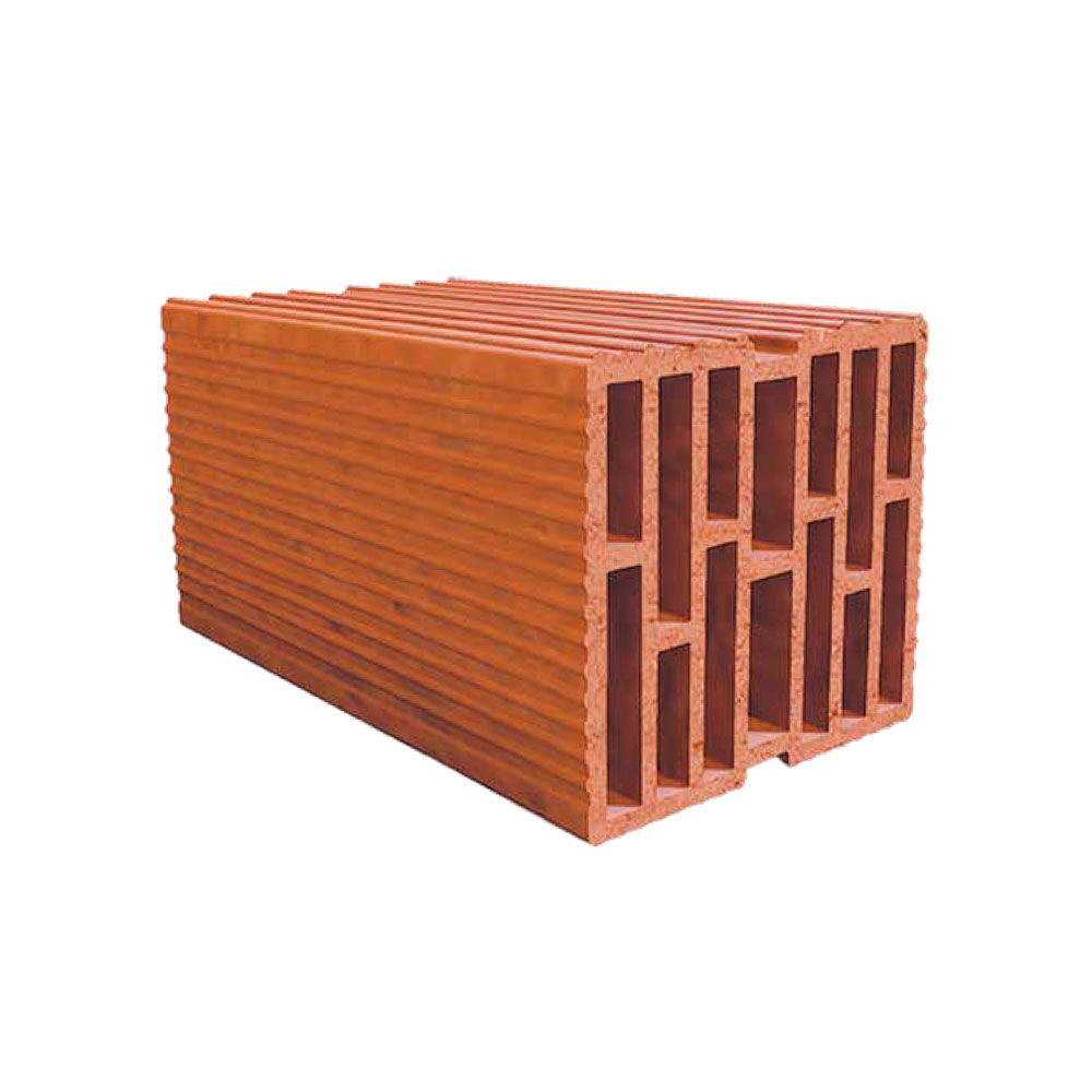 Ladrillo cerámico tabique doble muro 18 x 18 x 33